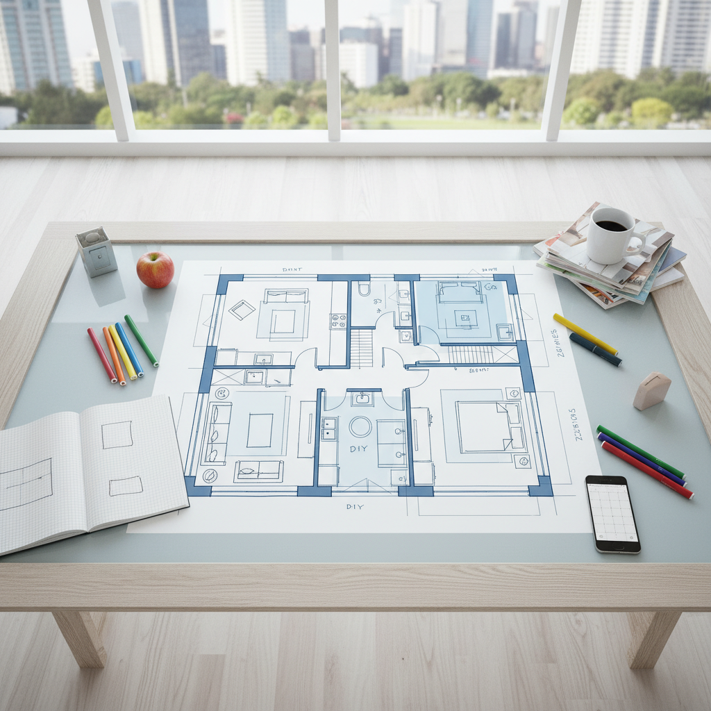 Hemat Jutaan Rupiah! Cara Bikin Denah Rumah Sendiri Tanpa Sewa Arsitek Mahal