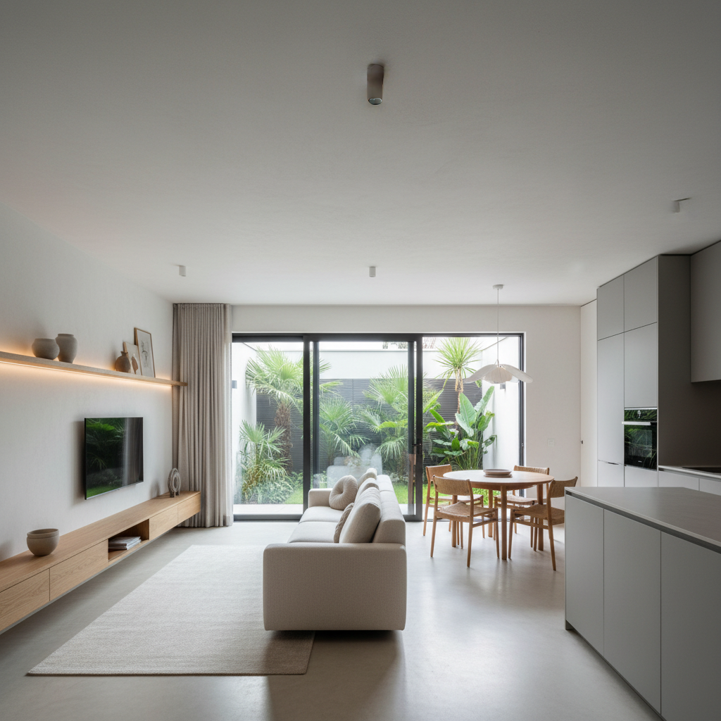 Lahan Cuma 4x10 Meter? Ini Trik Bikin Denah Nyaman Tanpa Tingkat & Mezzanine